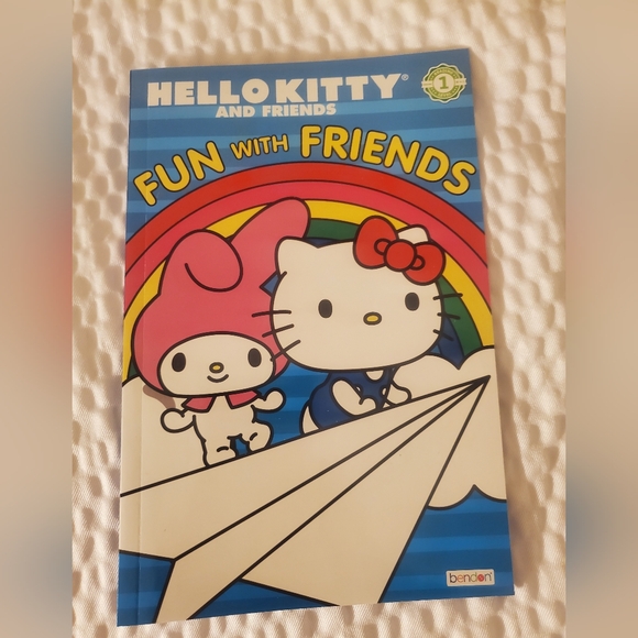 Hello Kitty & Friend Pre K to Kindergarten Learning Book - Picture 1 of 2